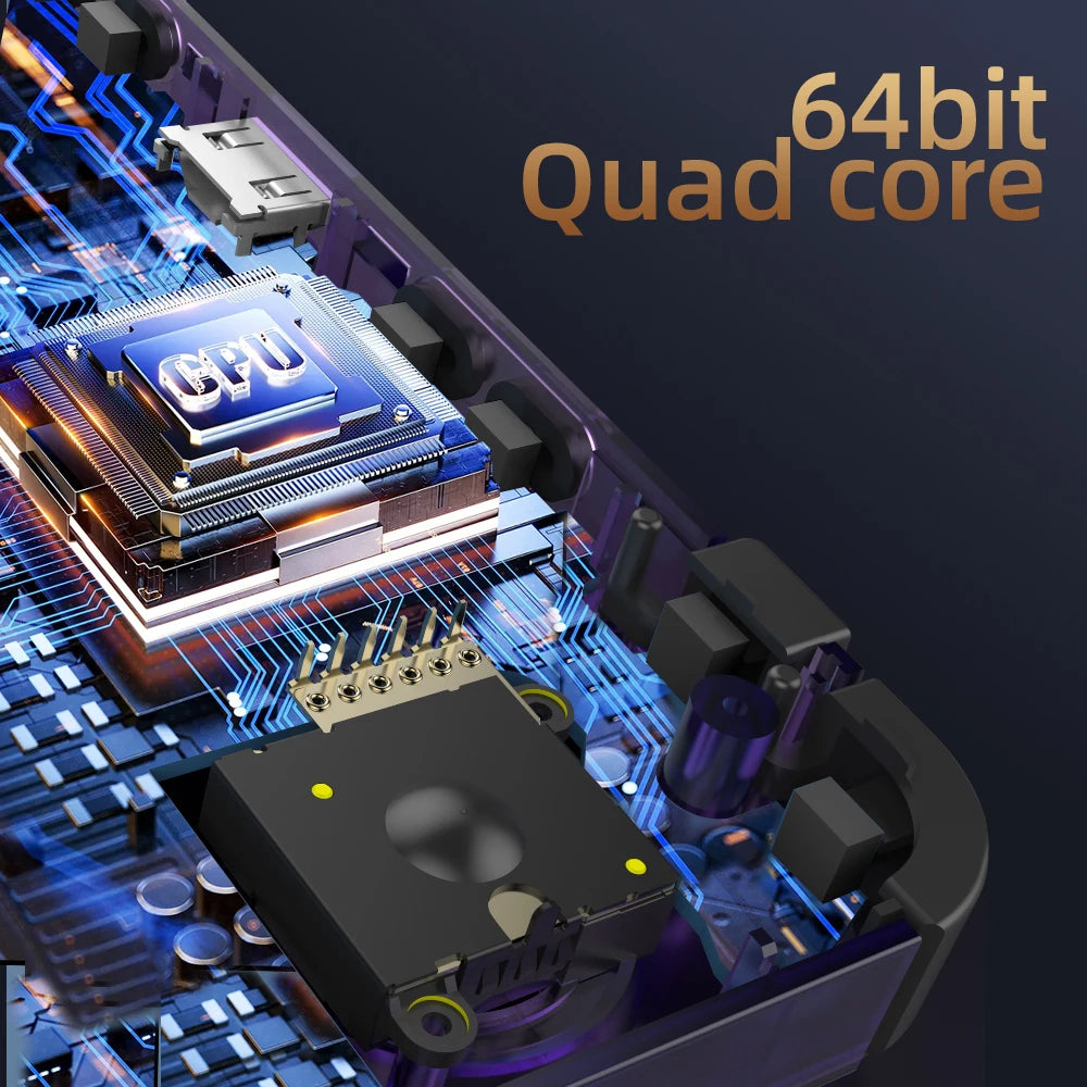 BOYHOM New R36H Retro Handheld Console Open-Source Linux System Classic Game Consoles 3.5 inch IPS Screen Portable Video Player